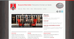Desktop Screenshot of brasserie-meet-eat.nl